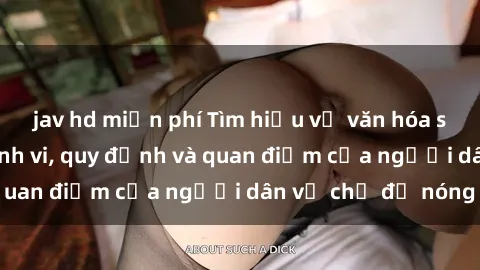 jav hd miễn phí Tìm hiểu về văn hóa sex ở Việt Nam: Hành vi, quy định và quan điểm của người dân về chủ đề nóng